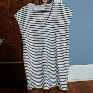 J. Crew striped shift dress
